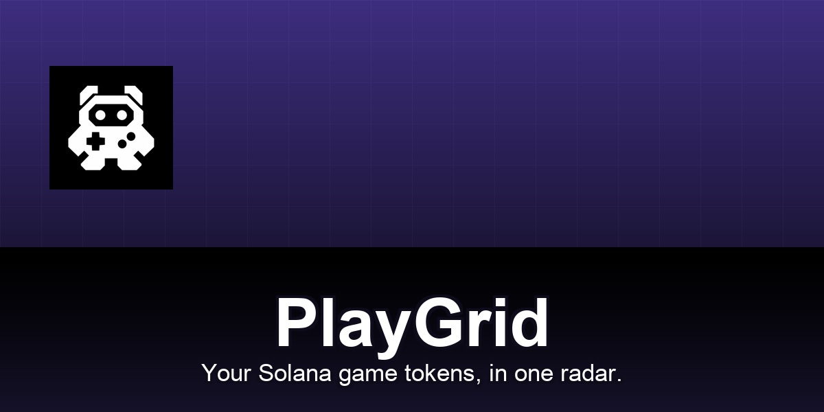 PlayGrid brand banner